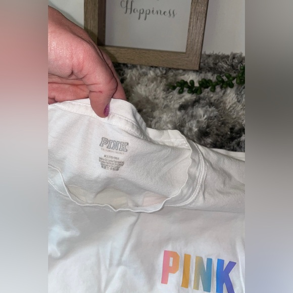 Victoria’s Secret PINK leggings and long sleeve tee shirt matching set - Picture 4 of 5